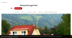 Desktop Screenshot of fewo-rosi.at